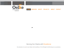 Tablet Screenshot of oelkeconstruction.org
